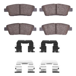 Genesis G80 Brake Pads - Rear - R1 Concepts - R1 Ceramic - `10-`17